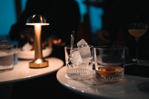 Photo industry table lamp